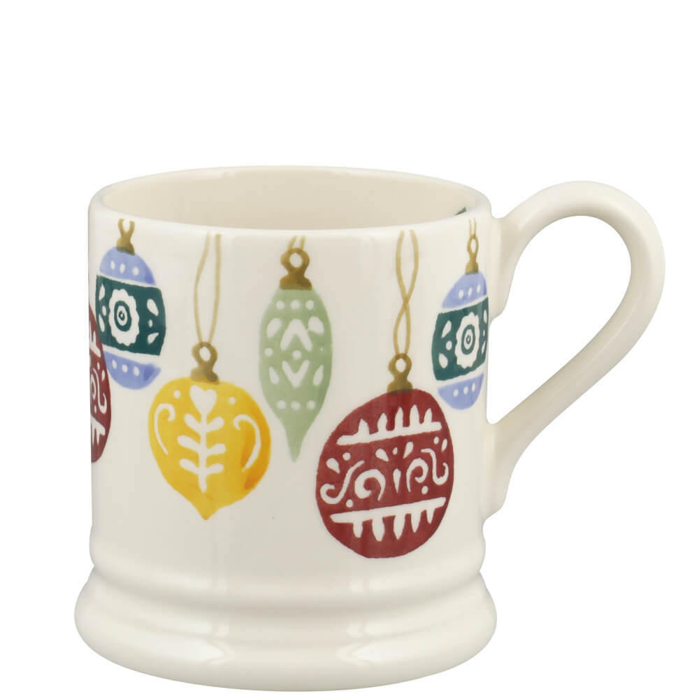 Emma Bridgewater Baubles Half Pint Mug